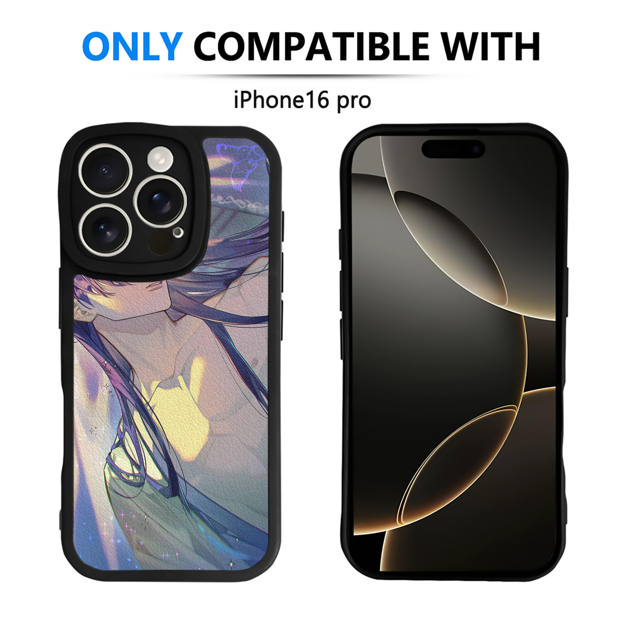 （画像用） 薬屋のひとりごと The Apothecary Diaries 【iPhone 16シリーズ対応】シリコンスマホケース（レザー調） 材質：シリコン